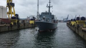 ORP Drużno przekazany przed terminem Marynarce Wojennej RP / Portal Stoczniowy