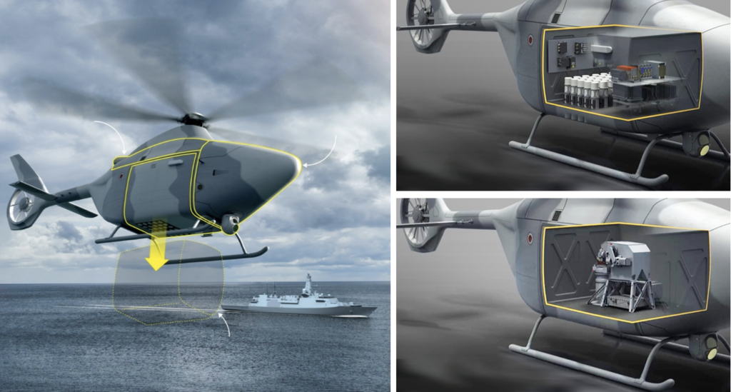 Rozwój bezzałogowych wiropłatów do operacji zwalczania okrętów podwodnych / Portal Stoczniowy / Portal Stoczniowy