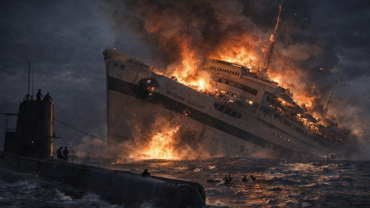 Zatonięcie Wilhelm Gustloff. Największa katastrofa morska w historii świata