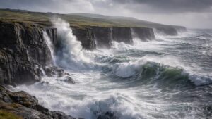 Coraz groźniejsze morze u irlandzkich wybrzeży. Służby ratownicze pod rosnącą presją / Portal Stoczniowy