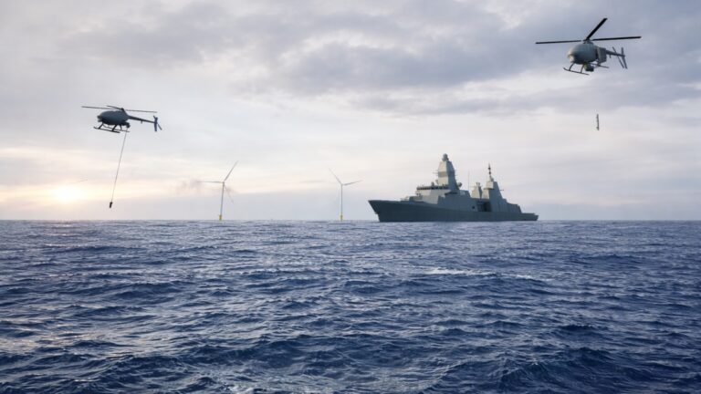 Rozwój bezzałogowych wiropłatów do operacji zwalczania okrętów podwodnych / Portal Stoczniowy / Portal Stoczniowy