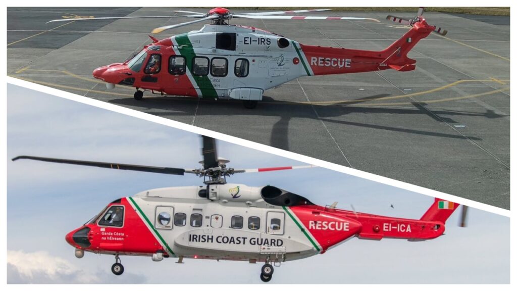 AW189 i S-92 w irlandzkim systemie ratownictwa morskiego / Portal Stoczniowy