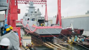 Fregata Akdeniz (F 519) zwodowana w Tuzli / Portal Stoczniowy