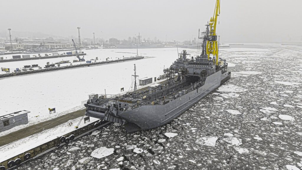 ORP Poznań w PGZ Stoczni Wojennej / Portal Stoczniowy