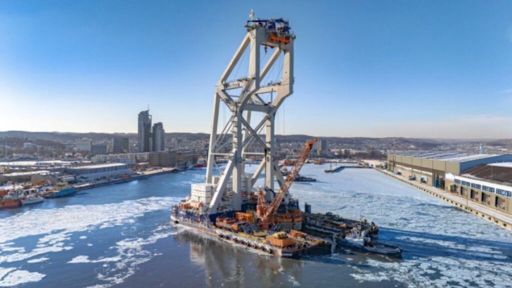 Pływający statek instalacyjny Svanen jako barometr rynku offshore na Bałtyku / Portal Stoczniowy