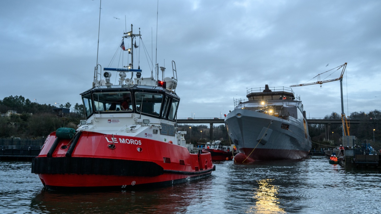 Pierwszy OPV nowej generacji dla Marine nationale zwodowany