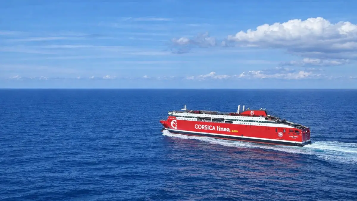 CORSICA linea wzmacnia swoją flotę. Nowy prom zmniejszy emisję gazów cieplarnianych / Portal Stoczniowy