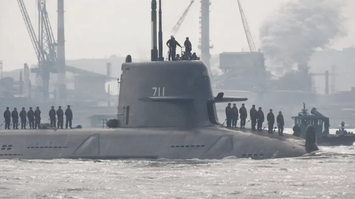Tajwański okręt podwodny Hai Kun na kolejnych próbach morskich / Portal Stoczniowy