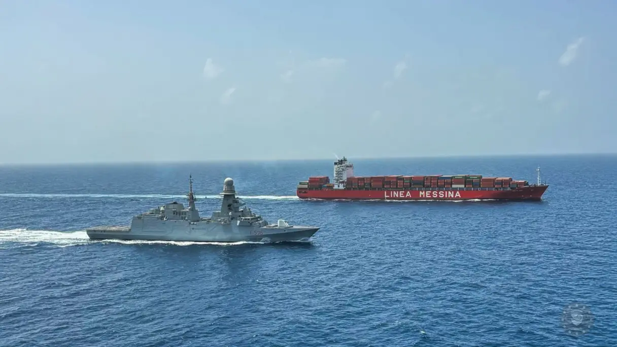 Włoska fregata ITS Federico Martinengo skierowana na Cypr po ataku dronowym / Portal Stoczniowy