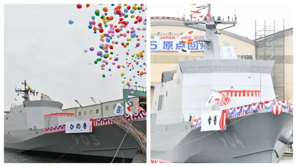 Japonia wzmacnia flotę patrolowców. Dwa nowe OPV typu Sakura zwodowane w Jokohamie / Portal Stoczniowy