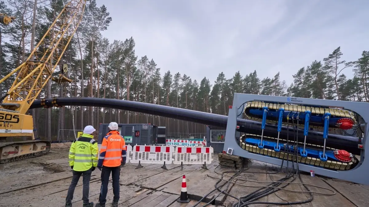 Baltica 2 z gotowym przejściem morze-ląd. Zakończono przewierty HDD / Portal Stoczniowy