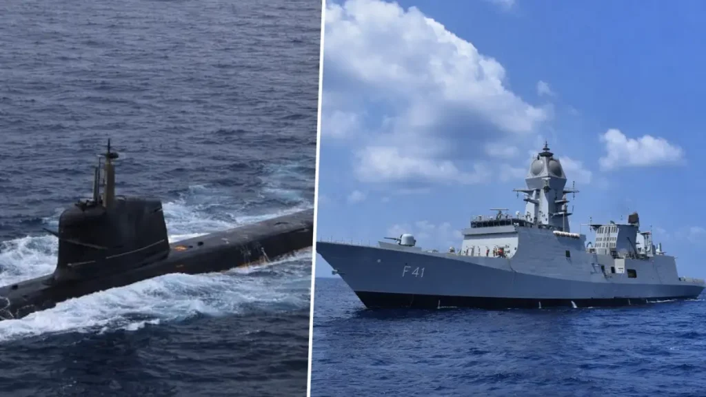 Indie wzmacniają komponent morski. Do służby wcielono okręt podwodny i fregatę / Portal Stoczniowy